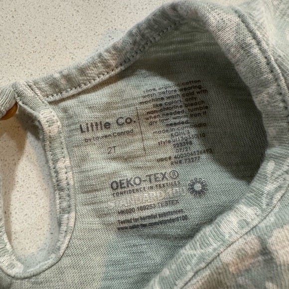 Little Co. by Lauren Conrad Soft Green Dress 2T - Picture 2 of 4